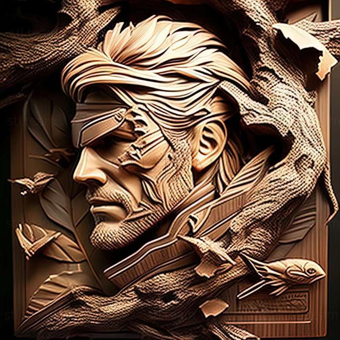 3D model Metal Gear Solid 3D Snake Eater game (STL)